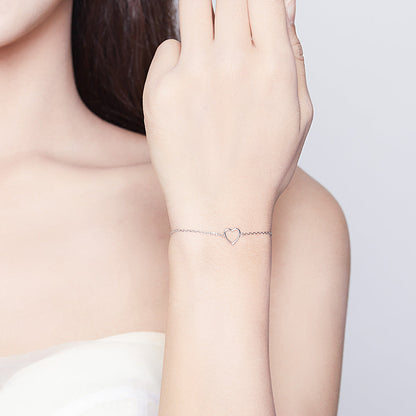 925 Sterling Silver Adjustable Bracelet for Women