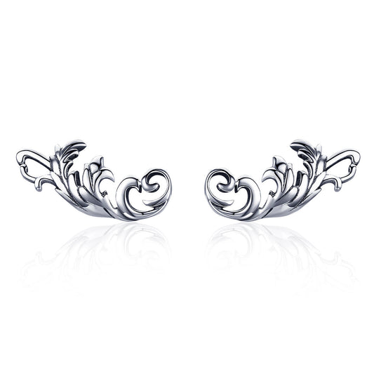 925 Sterling Silver Oxidized Silver Earrings for Women