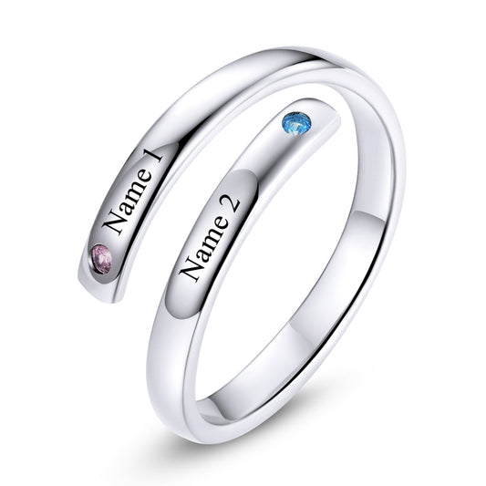 925 Sterling Silver Pavé Setting CZ Oxidized Silver Ring