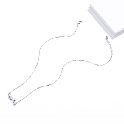 925 Sterling Silver Necklace 40-45cm for Women