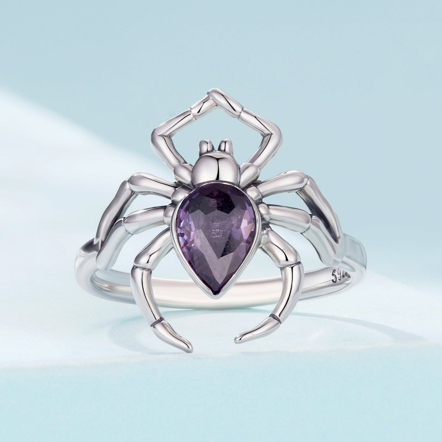 925 Sterling Silver Pavé Setting CZ Ring for Women Size 6.0