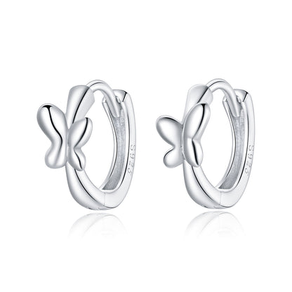 925 Sterling Silver Plated Platinum Earrings for Women