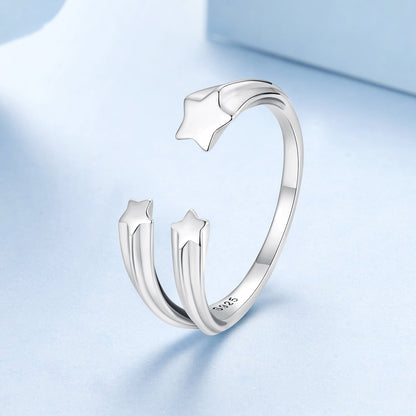 925 Sterling Silver Ring with Oxidized Finish - Width 0.15-0.8cm for Women