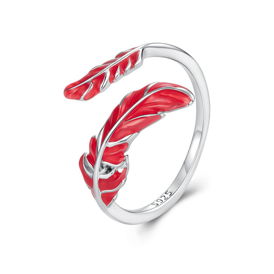 Bague en argent sterling 925 plaqué or blanc pour femme - Style E