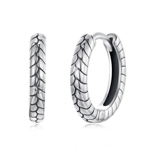 Boucles d'oreilles en argent sterling 925