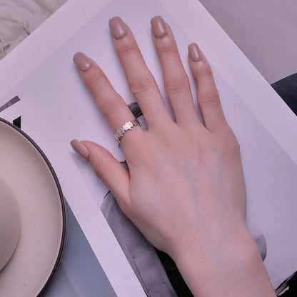 925 Sterling Silver Oxidized 6mm Ring