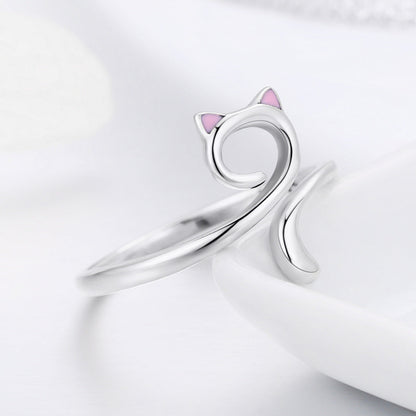 S925 Sterling Silver Adjustable Ring for Women
