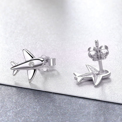 925 Sterling Silver Earrings with Pavé Setting CZ for Women