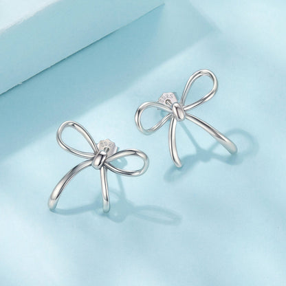 925 Sterling Silver Earrings in Oxidized Finish - Size 1.7*1.8cm for Women
