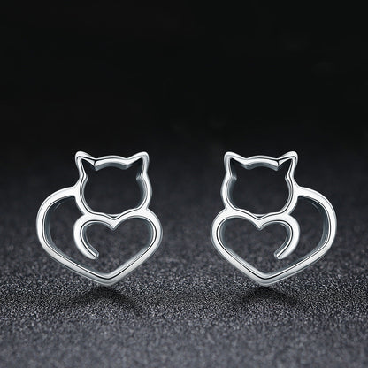 925 Sterling Silver Oxidized Earrings