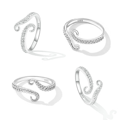 S925 Sterling Silver 0.2cm Platinum Plated Ring