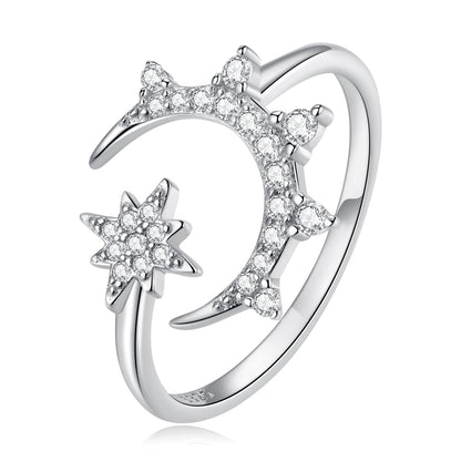925 Sterling Silver Pavé Setting CZ Ring
