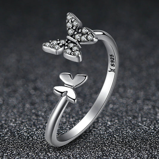 925 Sterling Silver Engagement Ring for Women