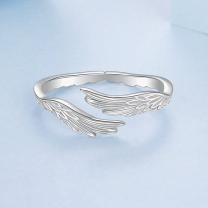 925 Sterling Silver White Gold Plated 0.2cm Ring for Women