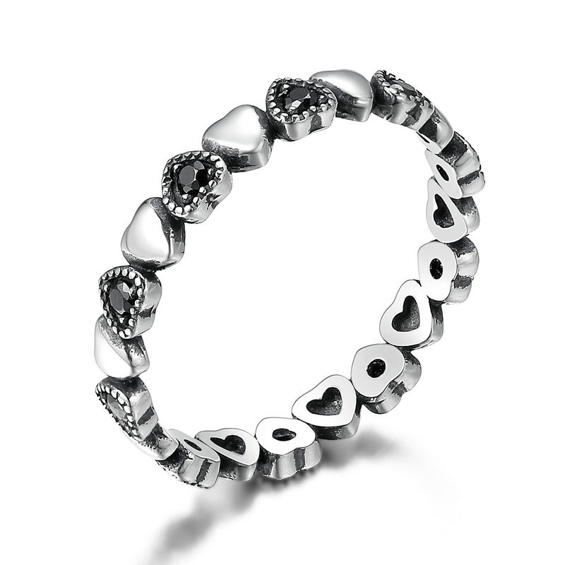 925 Sterling Silver Ring - Stylish Design for Women
