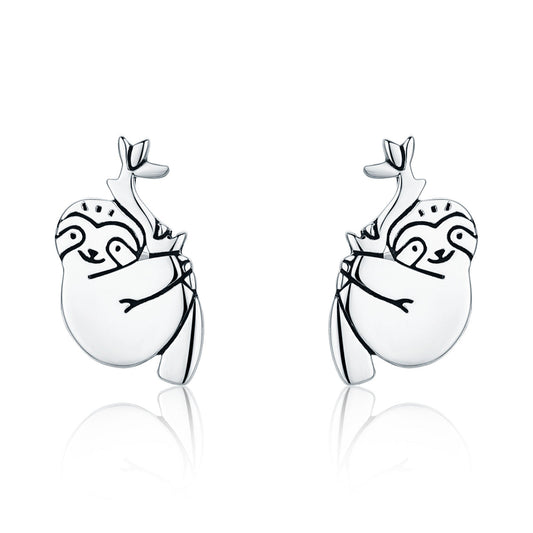 925 Sterling Silver Oxidized Earrings for Women