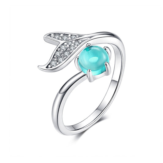 925 Sterling Silver Rings 0.9x0.7cm for Women