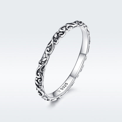 925 Sterling Silver Size 6.0 Ring for Women