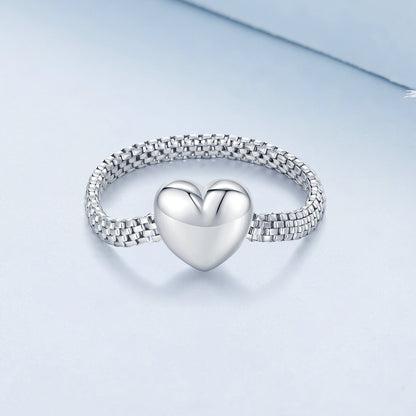 925 Sterling Silver 2.5mm Width Ring for Women