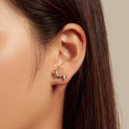 925 Sterling Silver Oxidized Silver Earrings