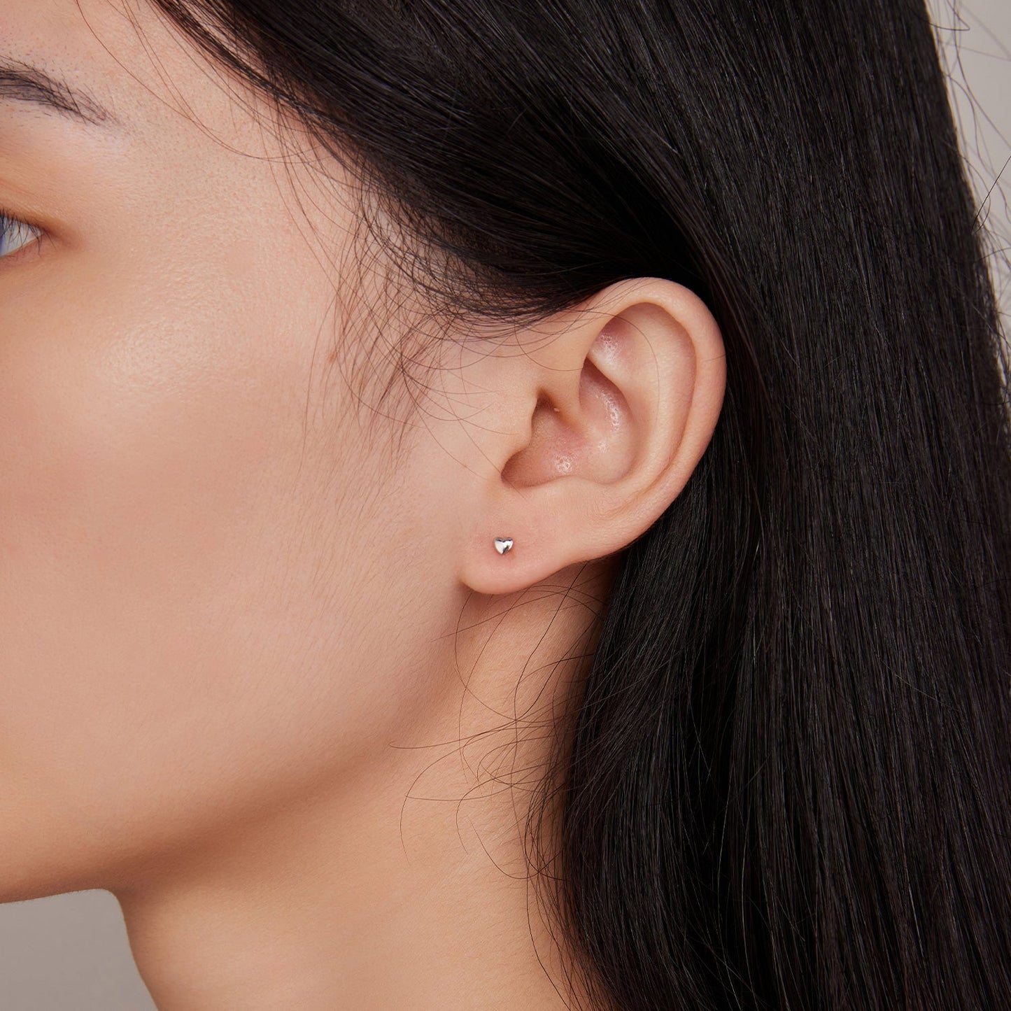 999 Platinum-Plated S925 Silver Earrings