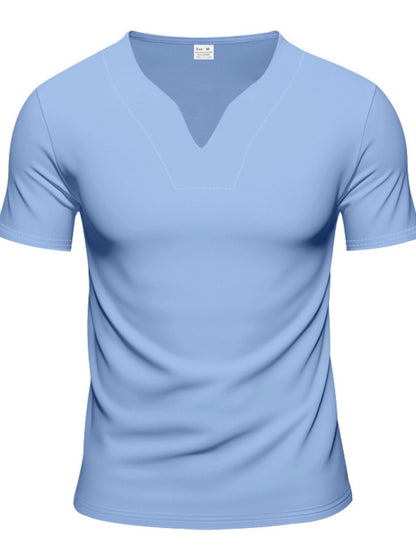 Men's Full Size Short Sleeve T-Shirt Plus Size