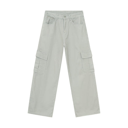 Wide Leg Cargo Jeans