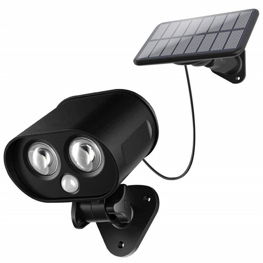 Luz solar LED de pared con sensor de movimiento para jardín