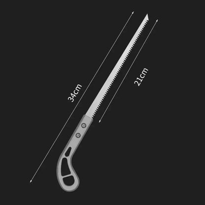 SK5 Steel Outdoor Garden Handsaw with Wooden Handle