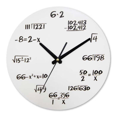 Creative Bully Formula Wall Clock