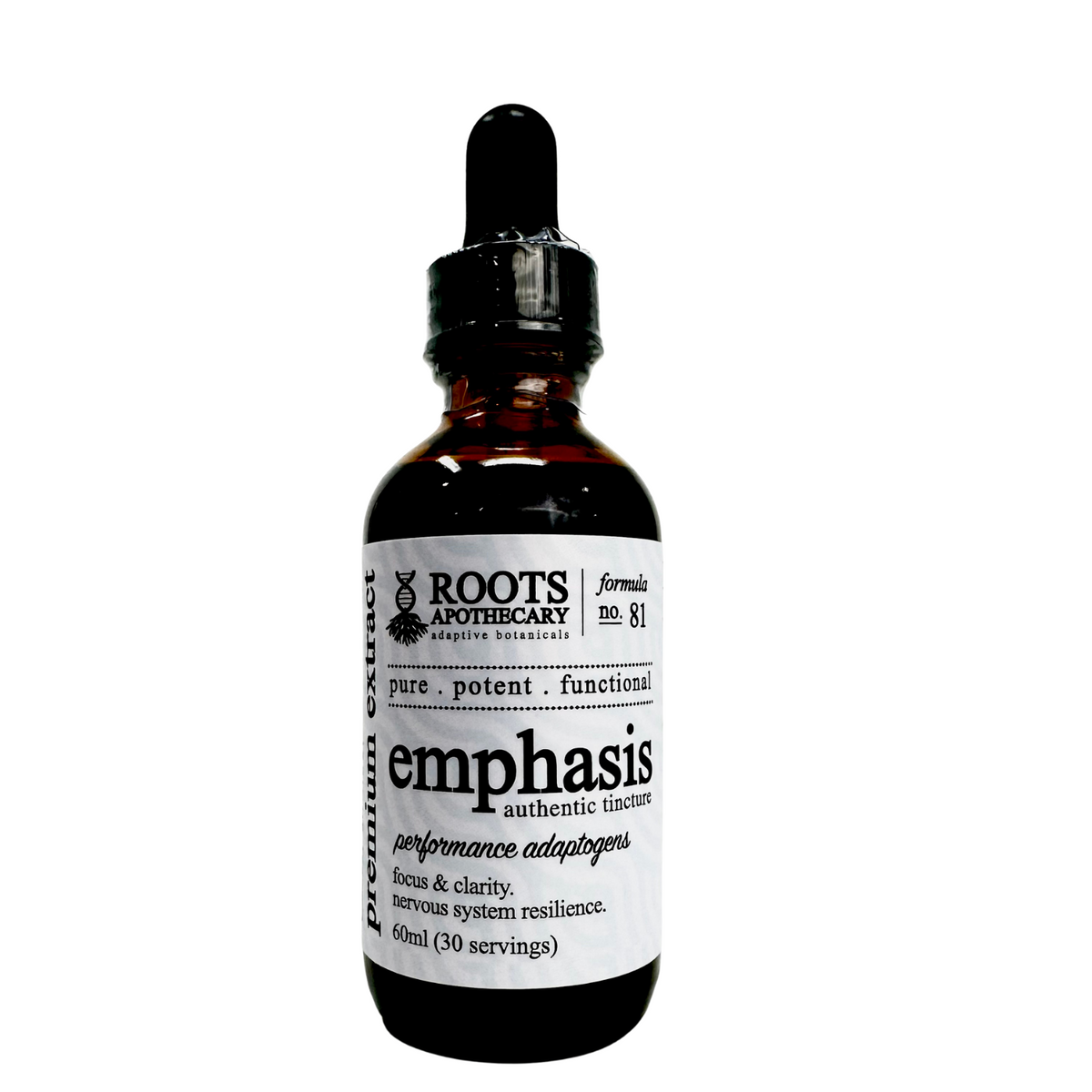 Emphasis Tincture - Cognitive Performance & Stamina