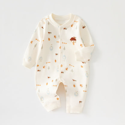 Newborn Springautumn Clothing Unisex Baby Onesie