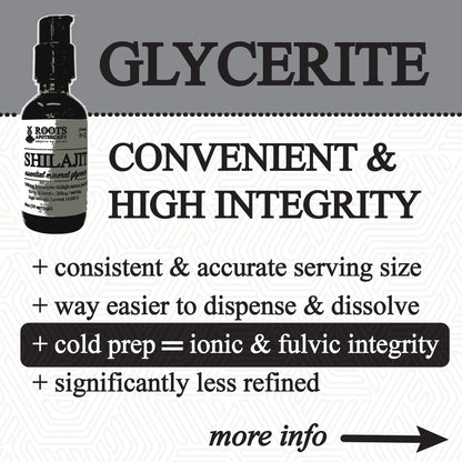 shilajit glycerite (60ml)