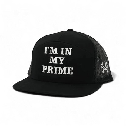 Je suis dans ma casquette à lanière Prime
