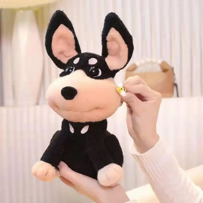 Cute Plushy Dog with Bee