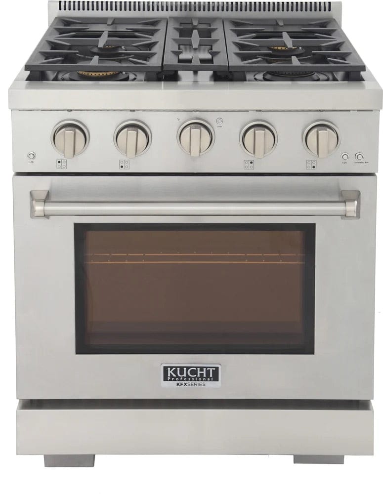 Kucht 30" Freestanding Professional Gas Range KFX3000X-S