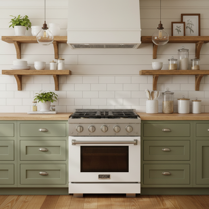 Kucht 30" Freestanding Professional Gas Range KFX3000X-W
