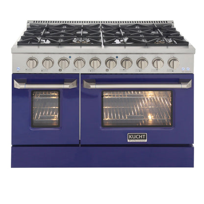 Kucht 48” Pro-Style Kitchen Dual Fuel Range - KDF482
