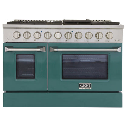 Kucht 48” Pro-Style Kitchen Dual Fuel Range - KDF482/LP-S