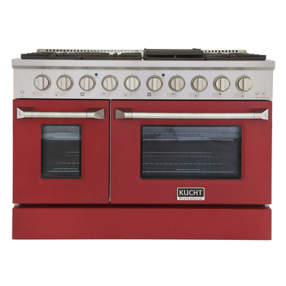 Kucht 48” Pro-Style Kitchen Dual Fuel Range - KDF482/LP-S