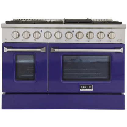 Kucht 48” Pro-Style Kitchen Dual Fuel Range - KDF482/LP-S
