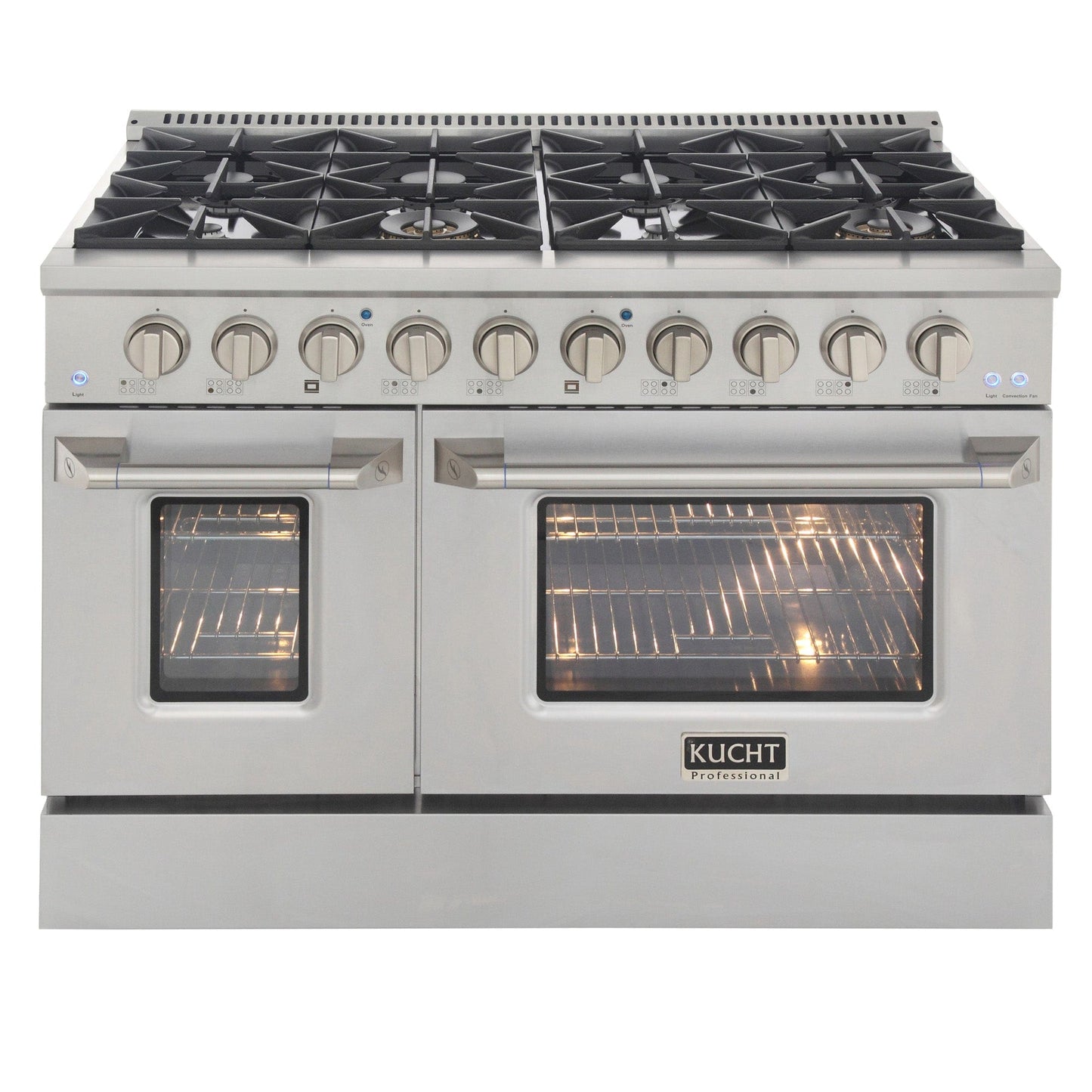 Kucht 48” Pro-Style Kitchen Dual Fuel Range - KDF482/LP-S