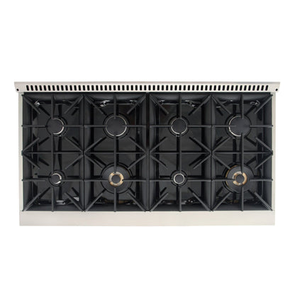 Kucht 48” Pro-Style Kitchen Dual Fuel Range - KDF482/LP-S