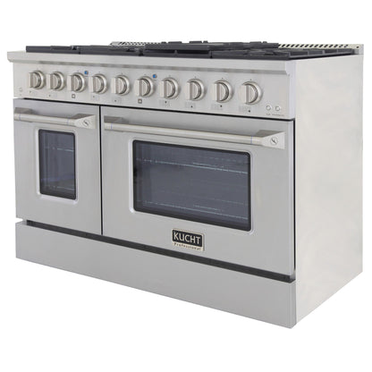 Kucht 48” Pro-Style Kitchen Dual Fuel Range - KDF482/LP-S
