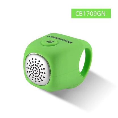 Lightweight Portable Bicycle Bell Electric Horn Mountain Bike Bell Accessories 90dB Cycling Handlebar Silica Gel Shell Electric Cycling Bells Water Resistant Cycling Bells Horn Loud Bicycle Horns Bicycle Accessories