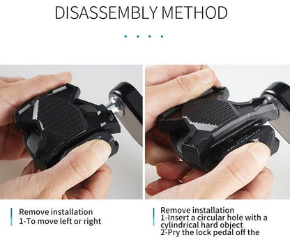 New Upgrade Road Bike Clipless Pedal Platform Adapter Convert For Look System Bicycle Clip Pedal Adaptor Converts Clipless Into Flat Pedals No Cleats Needed Adding Grip And Comfort