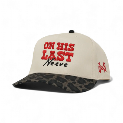 On His Last Nerve Snapback Hat