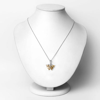 1.32 Carat Genuine Citrine .925 Sterling Silver Pendant