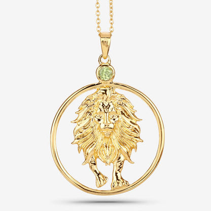 0.24 Carat Genuine Peridot .925 Sterling Silver Pendant