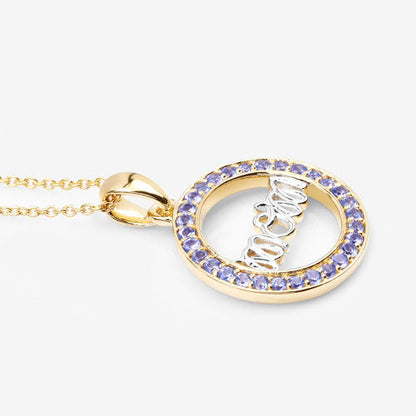 0.64 Carat Genuine Tanzanite .925 Sterling Silver Pendant